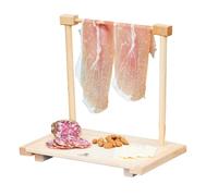 Vassoio in Legno Di Faggio da Servizio, Appendi prosciutto Misura Piccola S, Vassoio per aperitivo e Appendi prosciutto
