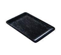 Vassoio in Marmo Nero Marble Design Art Home Decor Centrotavola Bar 26x17cm