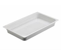 Vassoio in melamina bianco, compatibili con supporti in bamboo GN 1/1 - 53x32,5