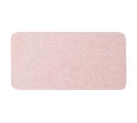 Vassoio in pietra diatomite assorbente per cucina per lavello da utilizzare con asciugatura dei piatti per conservare sapone e gestione dell'acqua (rosa)
