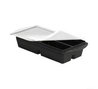 Vassoio in silicone per congelatore, 4 celle, con coperchio, a prova di perdite, 2 pezzi