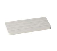 Vassoio in terra di diatomee, tappetino assorbente ad asciugatura rapida a righe con design antiscivolo e resistente agli odori, organizer multiuso per piatti, spugne, tazze, pennelli da trucco, uso