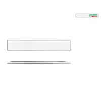 Vassoio Inox Bartender Rettangolare 50x10 Grigio Pinti Inox