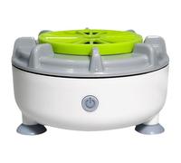Vassoio Lavatrice Frutta,Vassoio -Frutta Portatile - Purificatore di Alimenti Elettrico Automatico per Lavaggio e Sgocciolamento di Carne Frutti di Mare Insalata Bacche Preparazione Pasti Casa