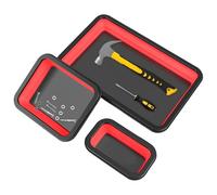 Vassoio magnetico per parti magnetiche, organizer per attrezzi pieghevole, supporto magnetico portatile per la selezione di dadi e bulloni, riparazione auto, garage, gestione delle attrezzature e
