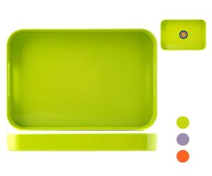 Vassoio Melam Rettangolare Colore 43x29 Home (COLORI MISTI)