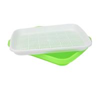 Vassoio microverde adatto ai principianti con design a 2 strati 1 pz vassoio + 1