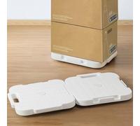 Vassoio mobile a base piatta con quattro ruote silenziose, progettato per supportare e spostare facilmente elettrodomestici da cucina pesanti come friggitrici ad aria e macchine da caffè (nero)