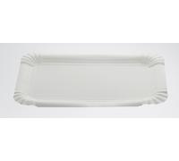 Vassoio Monouso Compostabile Bianco 13x20 cm Confezione 50 pz
