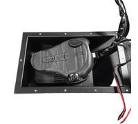 Vassoio motore per pesca alla traina 100RTMP compatibile con motore Minn Kota Pedale di controllo con cavo Parti di motociclette automobilistiche da incasso in alluminio rivestito