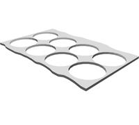 Vassoio Movimento per Sharp Practice Wargame 8 Slot Moneta 1 Penny Base 3D