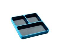 Vassoio multiuso in alluminio da officina per riporre oggetti di auto e piccoli utensili, design ergonomico e portatile, organizer per riparazione auto