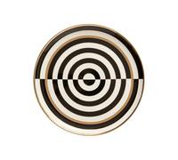 VASSOIO OP ART ROUND SERVING TRAY 34817