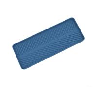Vassoio organizer in silicone per riporre in modo efficiente la spugna in cucina e in bagno, favorisce un'asciugatura rapida e una facile manutenzione (blu)