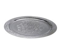 Vassoio Orientale Mehdia 40Cm Color Argento