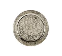 Vassoio Orientale Mehdia Color Argento 30Cm