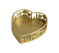 Vassoio oro chic per decorazione soggiorno perfetto per frutta e oggetti decorat