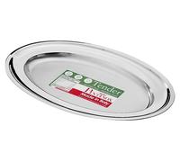 Vassoio ovale bordato Inox (31x21cm) TENDER PROFESSIONAL Cromo 53821931