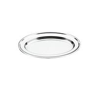Vassoio Ovale Con Bordo Cm 35 Linea 663 AK Inox