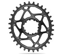 Vassoio ovale in alluminio Absolute Black Direct Mount SRAM 1 x 10-12 v 32 T Noir