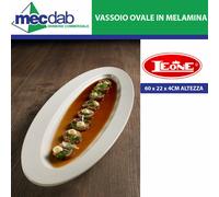 Vassoio Ovale in Melamina 60 x 23 x 4CM