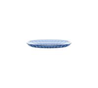 Guzzini Vassoio ovale Vanity piccolo blu denim in Bio-based SAN e SMMA - ACQUA