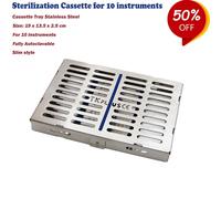 Vassoio Per 10 Strumenti Slim, Chirurgico Sterilizzazione Cassette Rack Holding