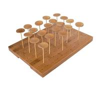 Vassoio Per 120 Stecchini 25X30X1,3 Cm Naturale Bamboo - 20 Unità