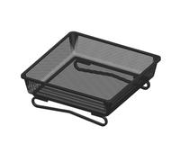 Vassoio per alimentatori per uccelli - piastra di distributore di cereali quadrati da 7 pollici | Decorazione del giardino del giardino per uccelli a maglie per il patio esterno BAS