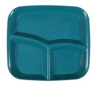 Vassoio per alimenti in plastica Vassoio a tre scomparti Vassoio a scomparti