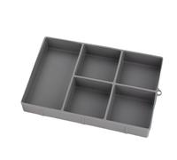 Vassoio Per Alimenti | Vassoio Per Snack Diviso Con 5 Scomparti | Porta Trucchi | Per Frutta Bar Soggiorno Preparazione Dei Pasti Picnic Dessert Cena Buffet Verdure Colazione