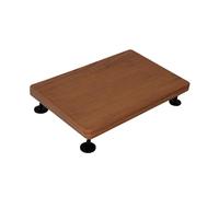 Vassoio per altoparlanti in legno e metallo per migliorare la stabilità e l'ottimizzazione del suono, riducendo la risonanza, migliora la chiarezza e la stabilità