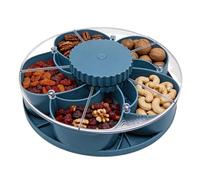 Vassoio per Antipasti - con Coperchio Rotante e Moderno,Vassoio Portatile Per Snack Con Coperchio - Salumi, Formaggi, Caramelle, Cioccolato, Biscotti, Dolci, Casa, Feste, Campeggio, Picnic, Viaggio