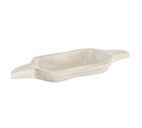 Vassoio per aperitivi DKD Home Decor Marrone Chiaro Naturale Tropicale 38 x 1