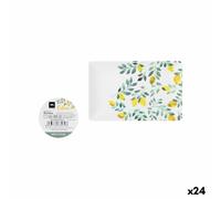 Vassoio per aperitivi La Mediterránea Limone 20 x 13 x 2 cm [24 Unità]
