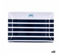 Vassoio per aperitivi Quid Atlantic Multicolore Bioplastica 30 x 20 x 2 cm [1