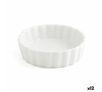 Vassoio per aperitivi Quid Gastro Fun Bianco Ceramica 10,5 x 3 cm [12 Unità]