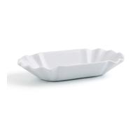 Vassoio per aperitivi Quid Gastro Fun Bianco Ceramica 20,5 x 11 x 3,5 cm [12