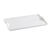 Vassoio per aperitivi Quid Gastro Fun Bianco Ceramica 25,5 x 15,5 cm [6 Unità