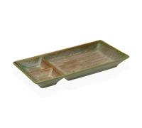 Vassoio per aperitivi Versa Verde 11,5 x 2,7 x 25 cm Sushi