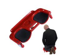 Vassoio per attrezzi con cuscinetto per ginocchio per carichi pesanti Portatile Ergonomico - Tappetino per cuscino in acciaio al carbonio Supporto antiscivolo per il pavimento, Comfort fai da te |