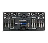 Vassoio Per Utensili Con Set Di Maschi E Dadi 33 Pezzi | TBT26 Sealey Nuovo