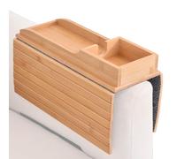 Vassoio per braccioli pieghevole, vassoio per divano con portabicchieri | Vassoio pieghevole per braccioli - per divani portatili, forniture per snack, carta