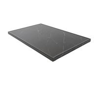 Vassoio per buffet 'Asami Ware' 53 x 32,5 x 1,7 cm Simil Marmo Nero Melammina