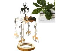 Vassoio per candele girevole, portacandele termico, portacandele girevole, portacandele girevole, portacandele a forma di candelabro, portacandele termico, portacandela, girevole, set di vassoi