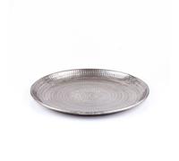Vassoio Per Candele Vassoio Da Servire Design Scandinavo Imera Argento 30cm