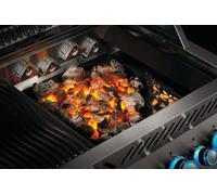 vassoio per carbonella e affumicatore in ghisa