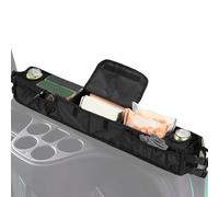 Vassoio per carrello da golf, cestino portaoggetti anteriore, organizer per cruscotto senza trapano, design con scomparto refrigerante isolato, 82 x 12 x 12 cm, ideale per il trasporto quotidiano del