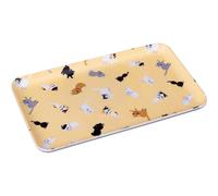 Vassoio per caster Nekomamire gatto giapponese forno a microonde lavabile in ...