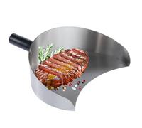 Vassoio per catcher per barbecue - Panna per gocciolamento del girarosto, collettore di grasso portatile inossidabile | Strumento di grill kebab shawarma, catcher di carne resistente al calor